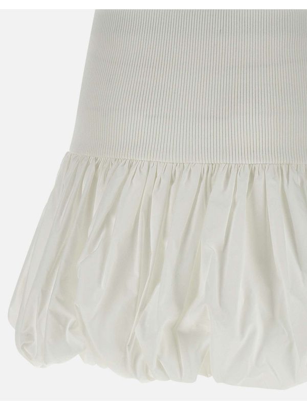 Banding Pumpkin Mini Skirt