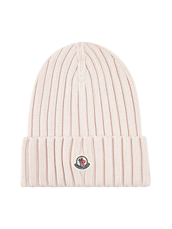 Logo Patch Wool Beanie