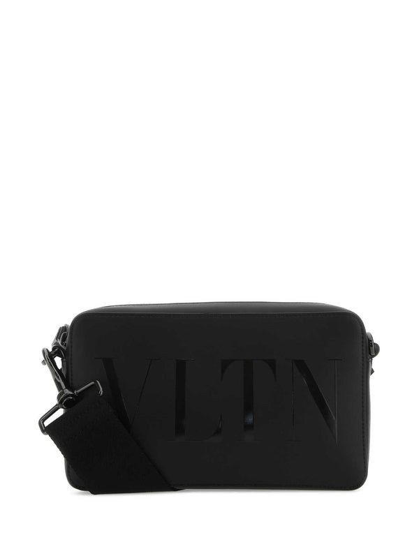 VLTN Printed Leather Crossbody Bag
