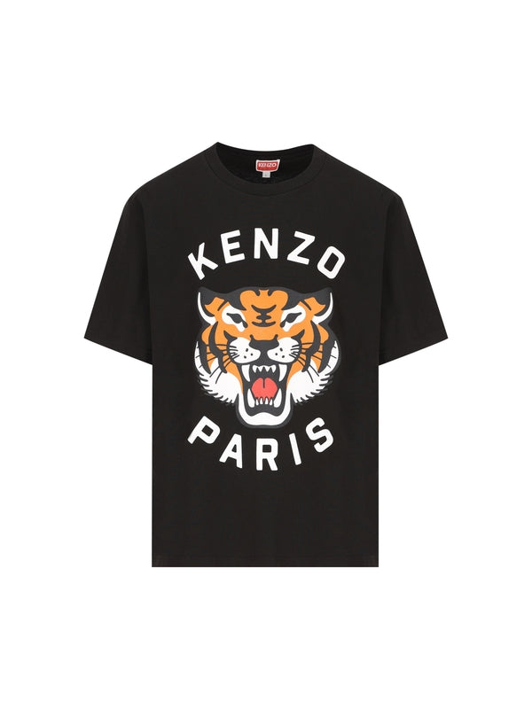 KENZO - Lucky Tiger Short Sleeve T-shirt - Jente