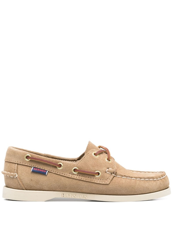 Sebago Beige Lace-Ups
