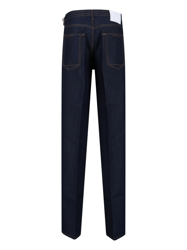 Setchu Navy Denim Pants