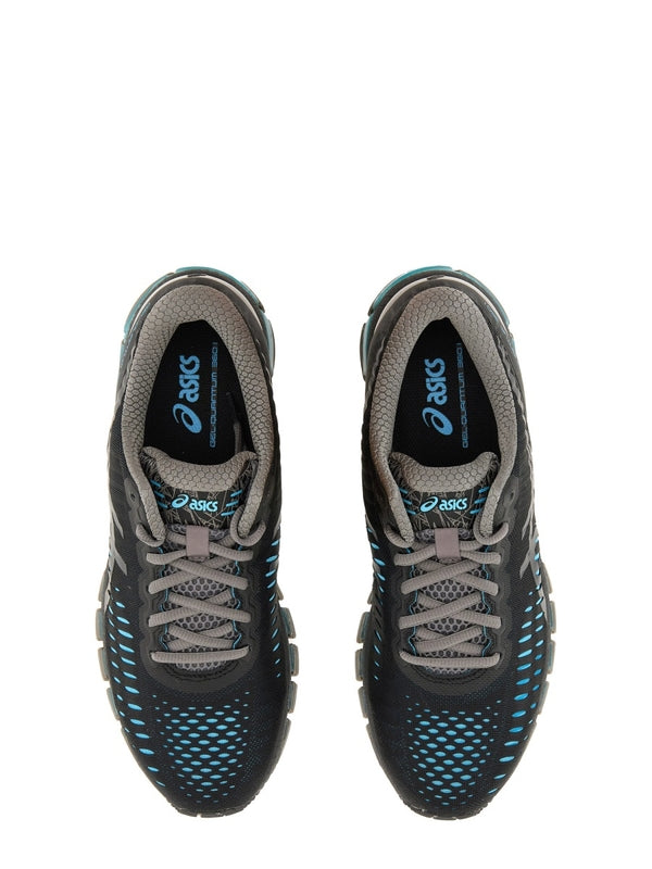 Asics Black Blue Low Top Sneakers
