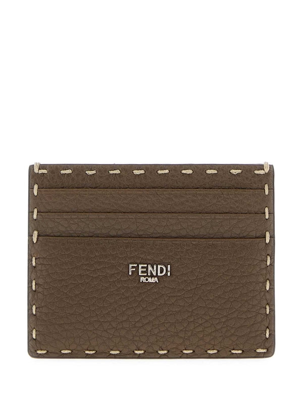 Fendi Brown Card Holders