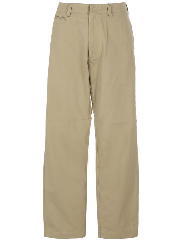 Straight Cotton Pants