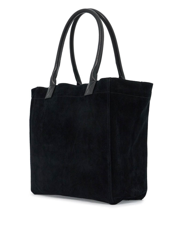 Yenky Suede Leather Small Tote Bag