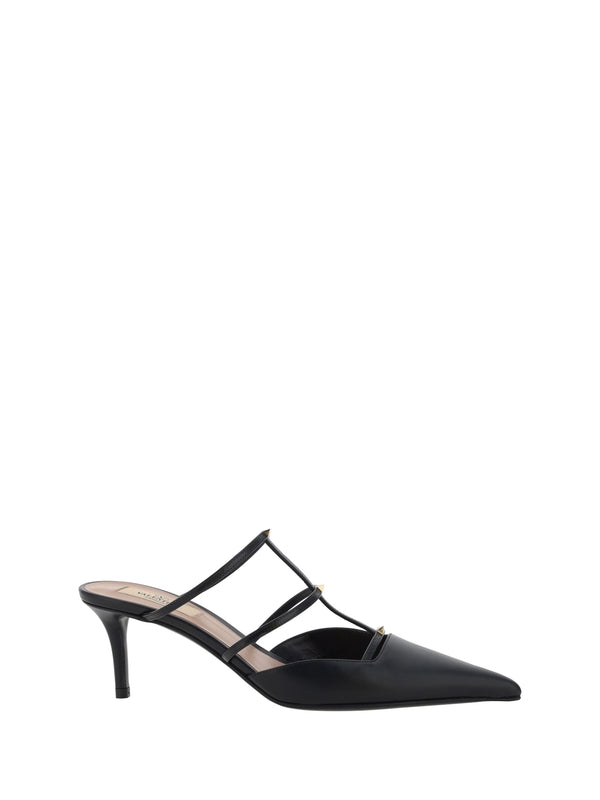 Wispy Rockstud Sandal Heel