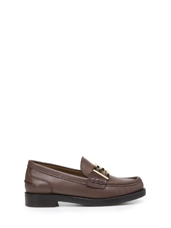 Baguette Leather Loafers