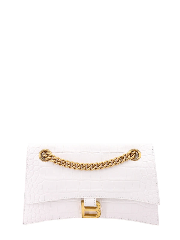 Balenciaga Crush Small White Crossbody & Shoulder Bags