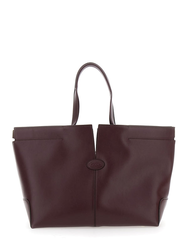 Tod'S Brown Tote Bags