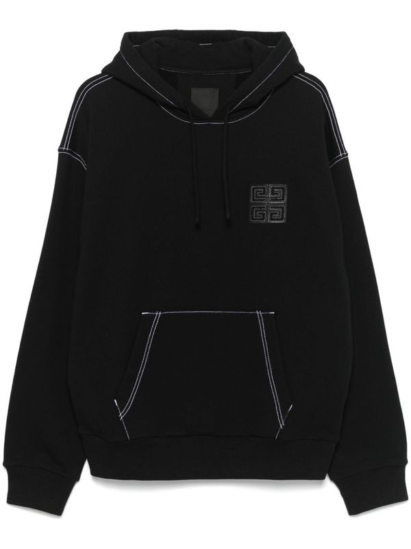 4g Logo Patch Stitch Hoodie