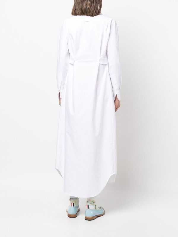 Rwb Tab Cotton Shirt Dress