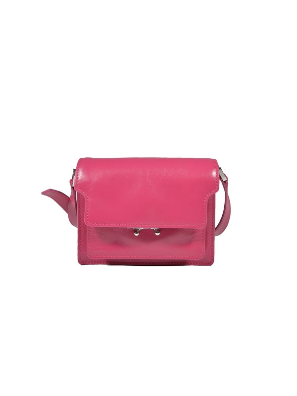 Trunk Mini Leather Crossbody Bag