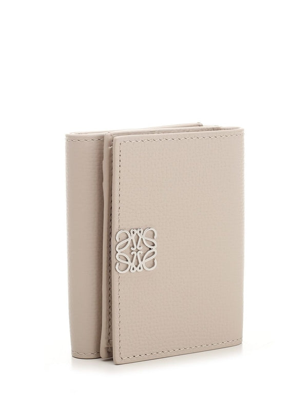 Anagram Logo Leather Wallet
