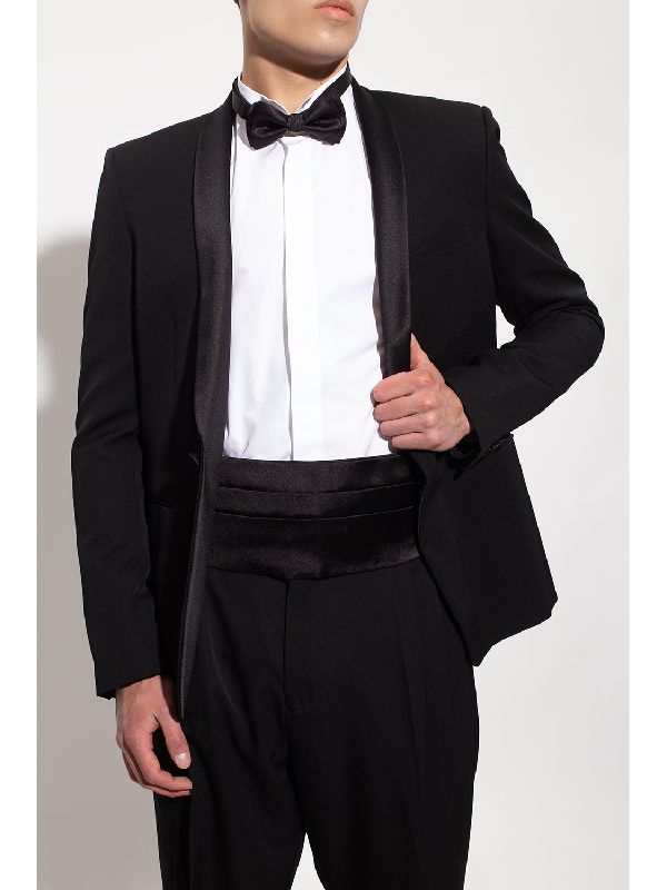 Black Silk
  Satin Tuxedo Belt