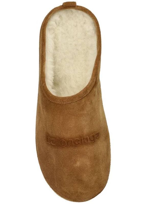 Alaska Shearling Mule Slides