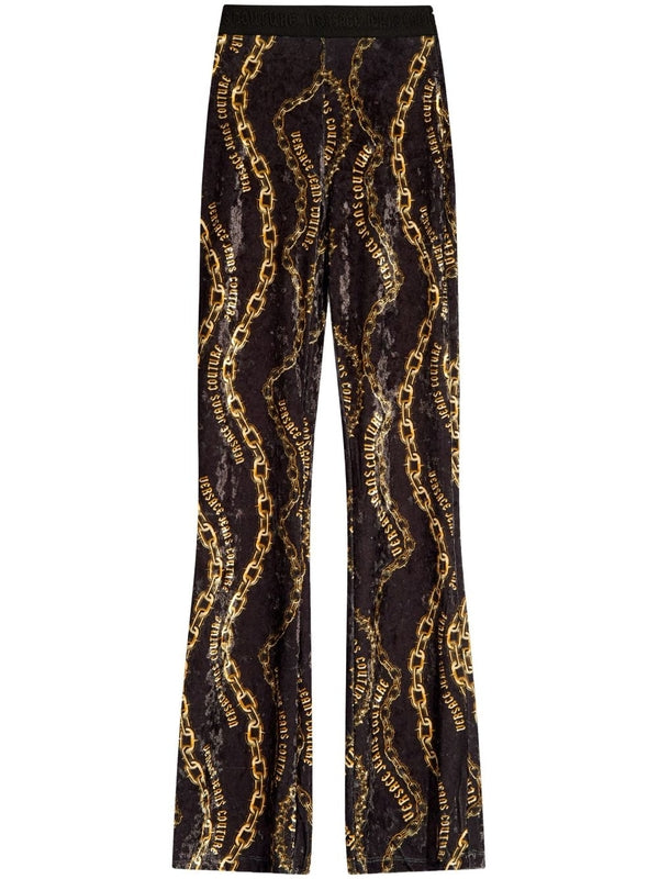 Allover Print Banded Pants