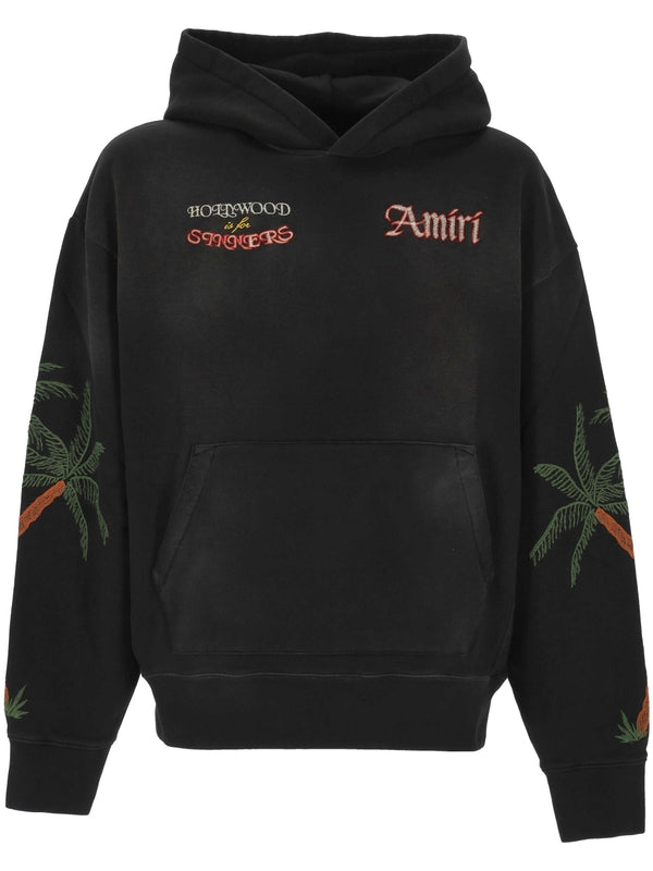 Amiri Black Hoodies