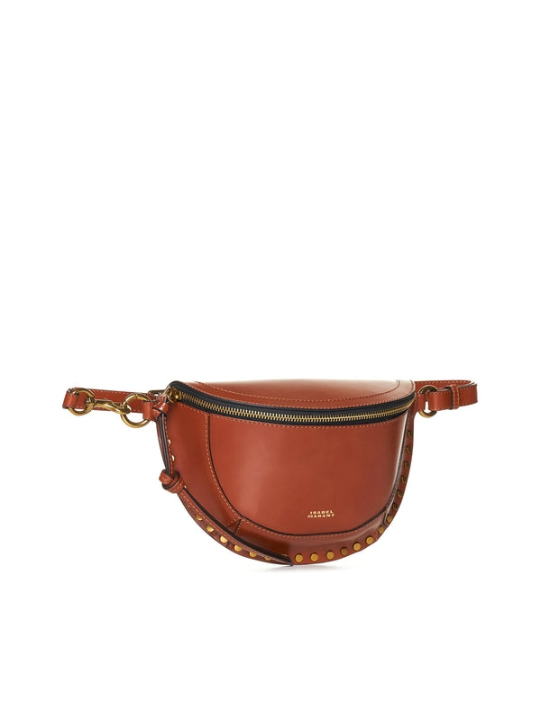 Scano Stud Leather Belt Bag