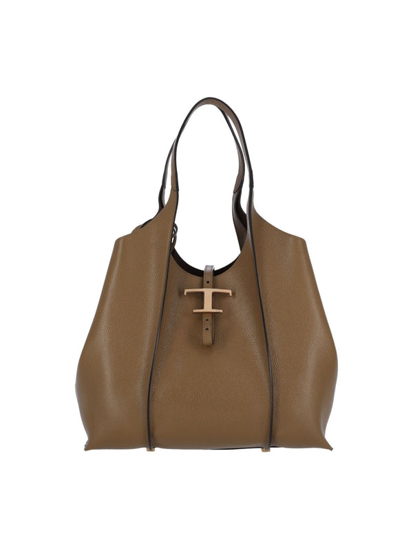Tod'S Brown Tote Bags