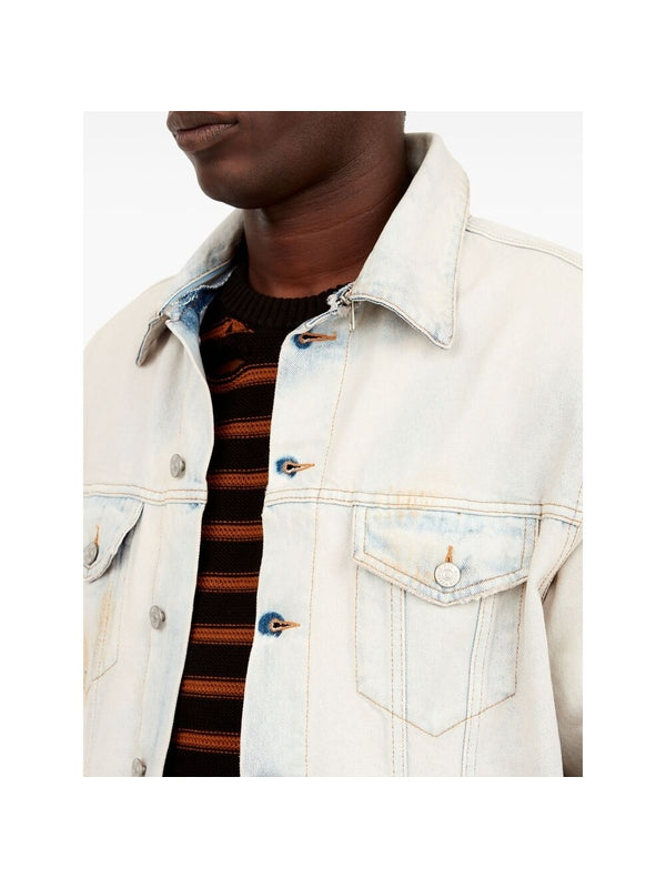 Distressed Denim Jacket