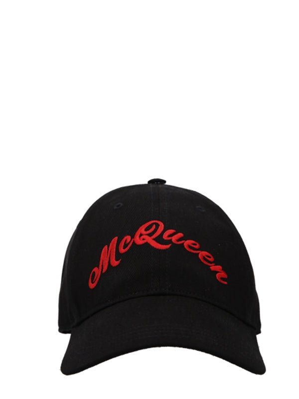 Alexander Mcqueen Black Cap