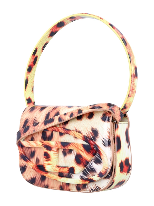 1dr Glossy Cheetah Shoulder Bag