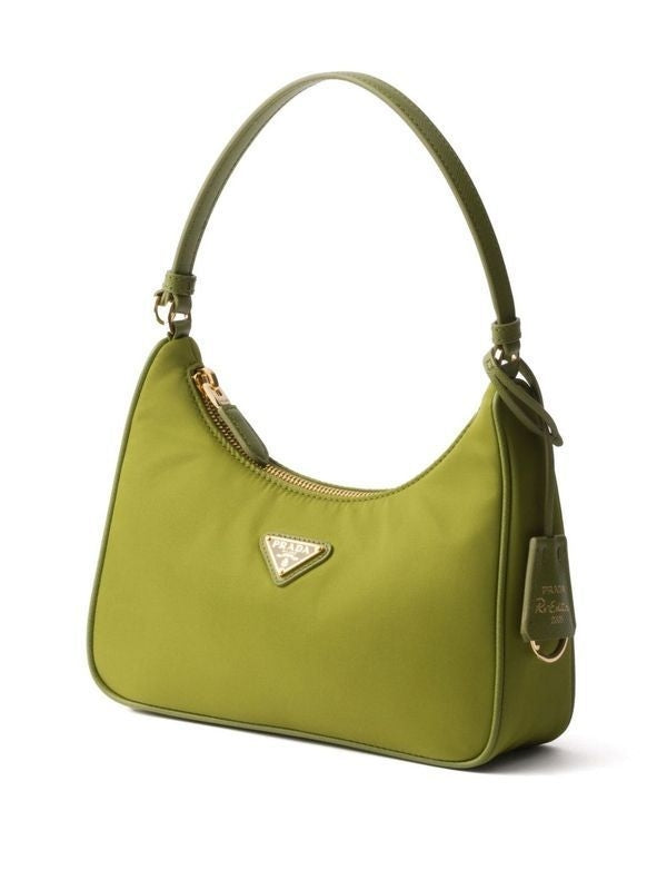 Triangular Logo Re-Nylon Tote Bag