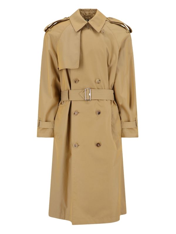 Belted Double Trench Coat - Jente