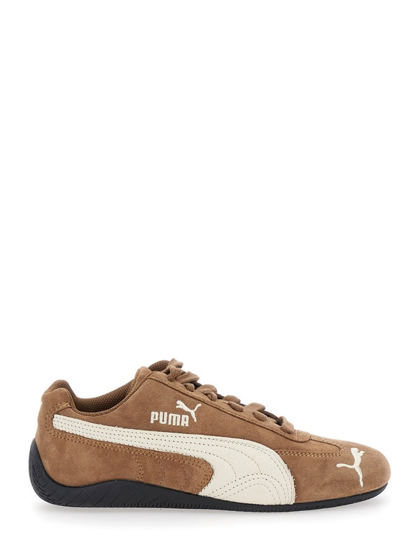 Puma Brown Low Top Sneakers