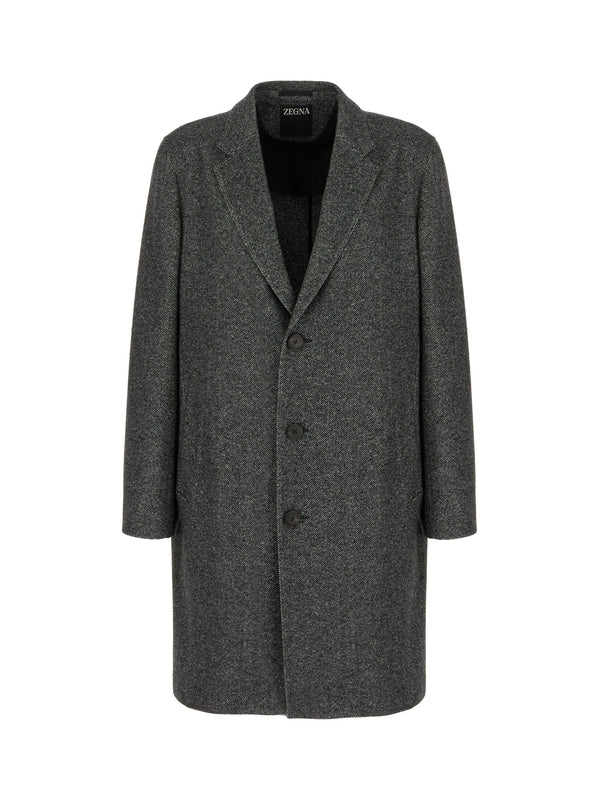 Z Zegna Grey Coats