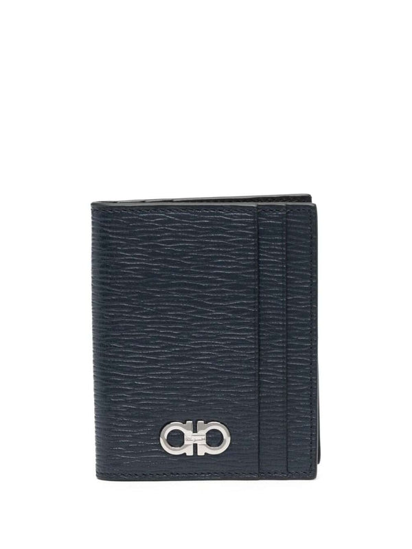 Ferragamo Navy Card Holders