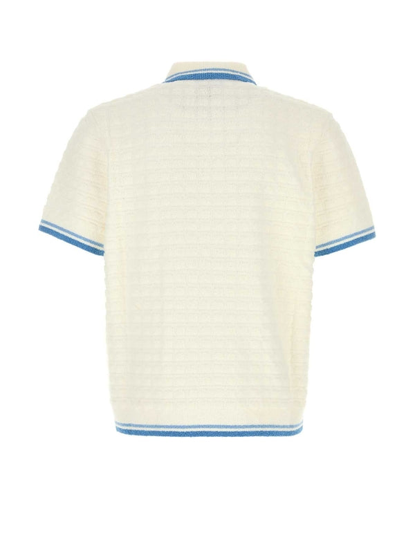 Casablanca White Polo Shirts