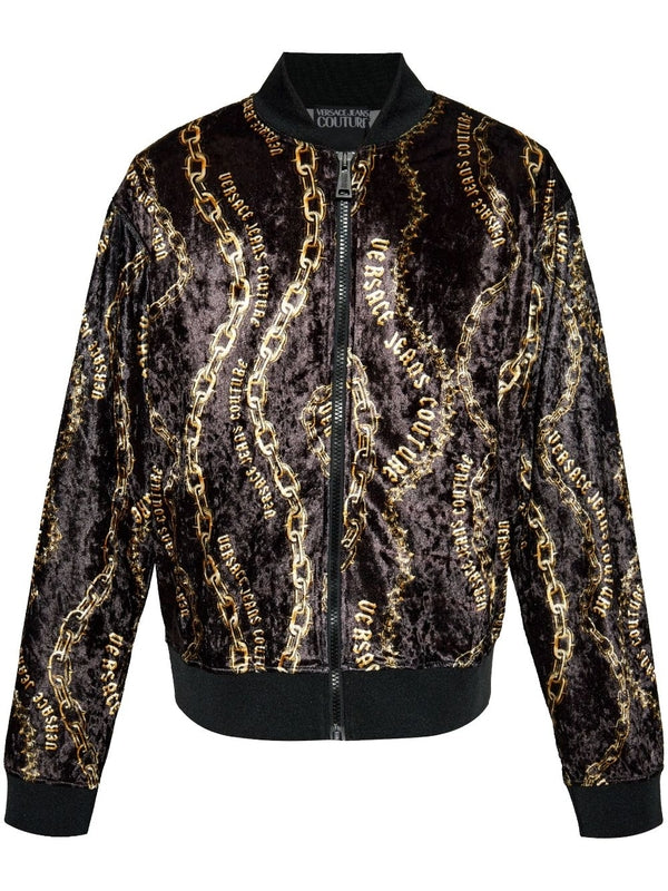 Allover Print Bomber Jacket