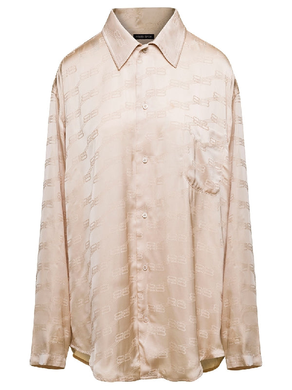 All-Over Monogram Viscose Shirt