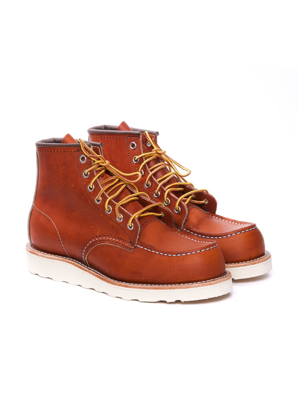 Red Wing Brown Lace-Up Boots