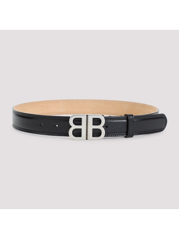 BB Logo Leather Belt