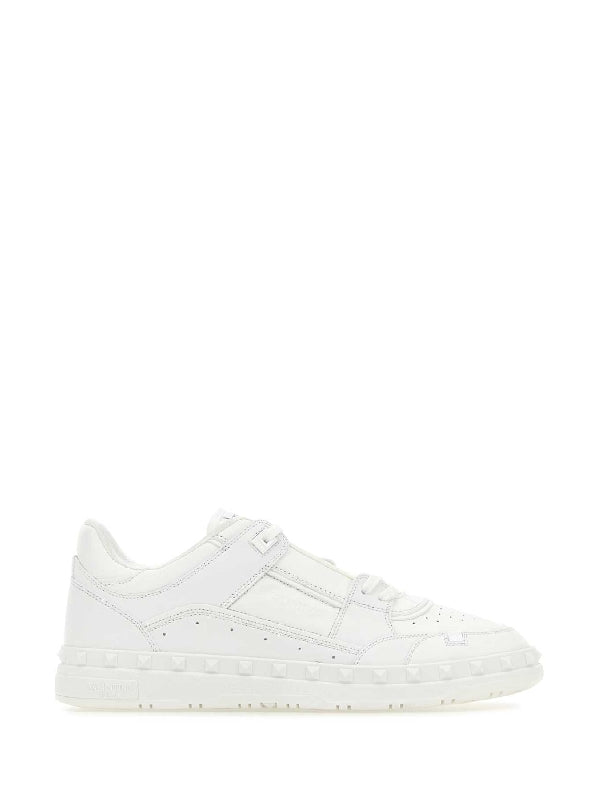 Valentino White Low Top Sneakers