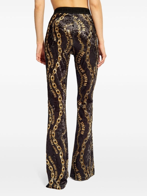 Allover Print Banded Pants