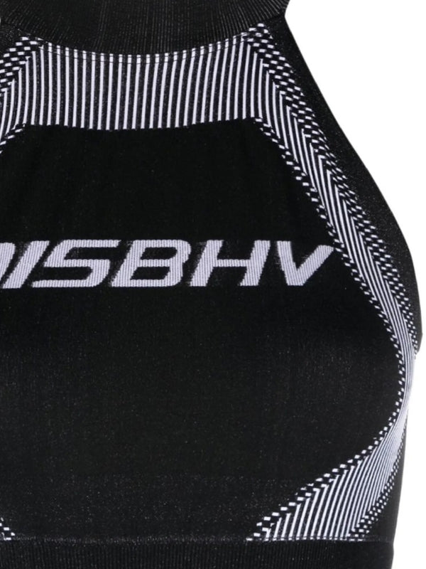 Misbhv Black Sleeveless Top