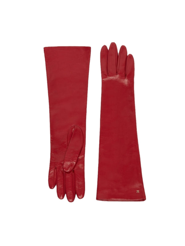 Red Lambskin Gloves