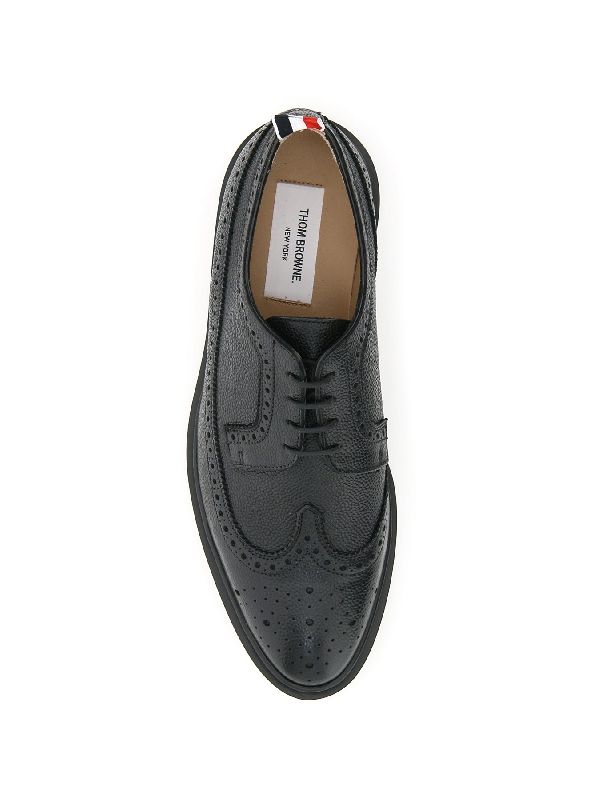 Pebble Leather Longwing Brogue
  Shoes