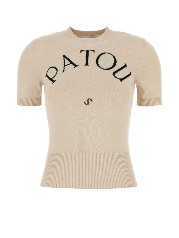 Logo Jacquard
  Short Sleeve Knit