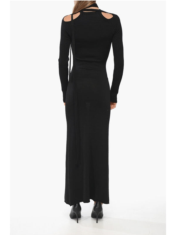 Y/Project Black Long Dress