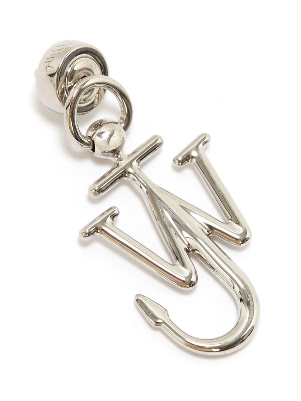 Anchor Logo Charm Drop Earrings