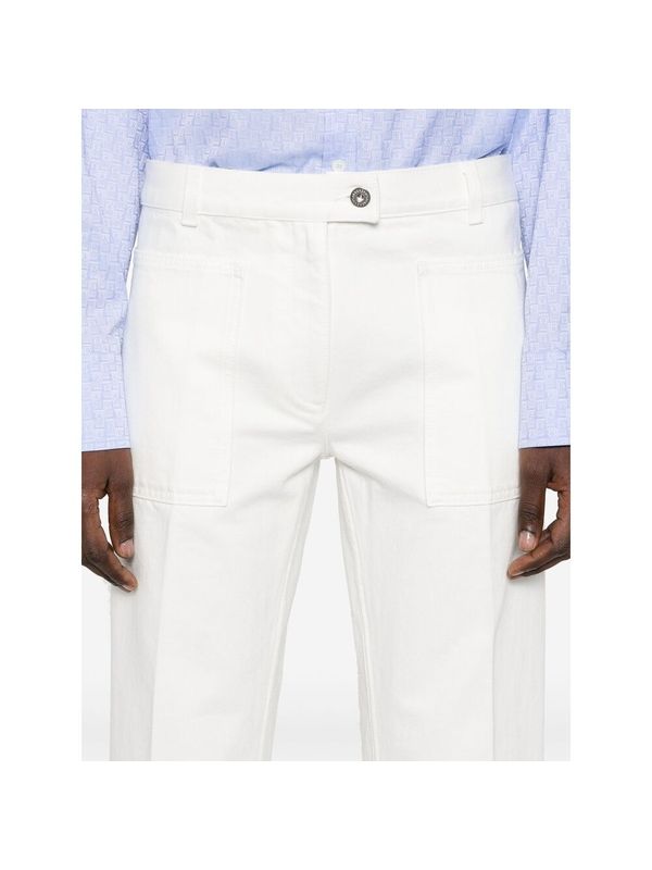 Back Logo Patch 5 Pocket
  Cotton Pants