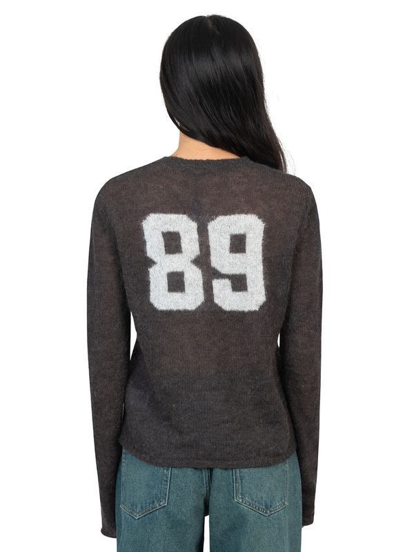 Back Number Jaquard Cardigan