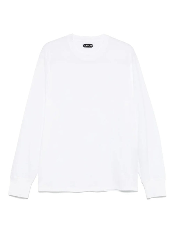 Tom Ford White Long Sleeve Top