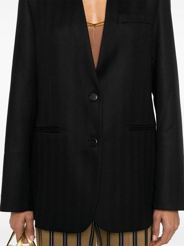 Black Single Tailored Jacket