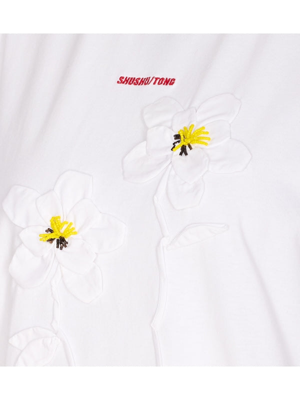 Shushutong White Short Sleeve T-shirt